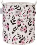  Sea Team szennyestartó kosár 62l bézs, virágokkal (X07UJNSDAS)