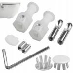  Szerelő Szett 10 Részes Függesztett Bidé Wc-ülőke Tálhoz (DO MISKI PODWIESZANEJ SEDES BIDET)