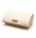 Konighoffer Kozmikus krémszínű bambusz kenyértartó modern és divatos (5903313401227)