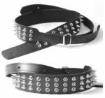 Black & Metal Curea cu Conuri 3- PAS-174