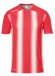 UHLSPORT Vintage gyerek póló Uhlsport Stripe 2.0 fehér|vörös