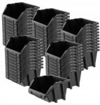 Kadax Műhelyi Tálcák Tárolótartályok 50 Darabos Tálca Készlet Tálca 187x158mm (K6511)