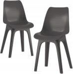  Eolo kerti székek, időjárásálló, 2 darabos szett, stílusos (37257)