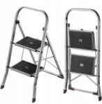 Kadax Háztartási Alumínium Létra 2 Fokozatú Összecsukható Létra 150kg Robusztus (K8086_1)