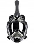 Acra Aeone Premium teljes arcot fedő sznorkelező maszk, fekete, S/m