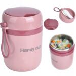  Hőálló Bögre Iskolai Használatra, Müzlire Szigetelt Leves 500ML (3118220039311)