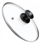 Kadax Üvegfedő 28 cm Serpenyő Fedő Univerzális Hőálló (K7881)