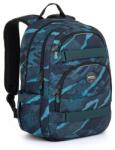 Topgal ergonomikus iskolatáska hátizsák VIKI - Türkiz absztrakt (VIKI 25078) - gigajatek