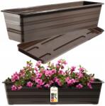 Kadax Erkélydoboz 60cm Virágtartó Állvány Erkély Virágágyás (K9041)