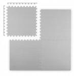 RicoKids Nagy Habszivacs Szőnyeg Puzzle 60x60 cm 4 db Vastag Puha Biztonságos Szürke (738203)