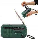  Hordozható Szoláris Am Rádió Usb-s Kurblival És Elemlámpával (3119220034011)