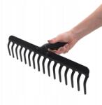 Kadax Fém Gereblye Fűlevélhez Nyél Nélkül Keret Nélkül 16 Fogú Tömör (K9182)