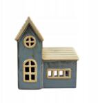 Mondex Dekoratív lampion Hytte norvég házikó (HTC0666-SW)