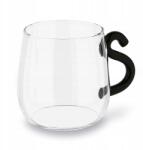 Tadar Boroszilikát pohár kávéhoz és teához macska 400ml (5903313462112)