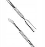 Bestselection Körömbőr Feltoló, Kétoldalas precíziós eltávolító véső, Acél, Pro (kopytko dłutko usuwanie skórek do paznokci)