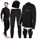 Ercole Termoaktív Fehérnemű Szett Felső Alsó Sapka Kesztyűk Pulóver Alsónadrág 4XL (Koszulka Spodnie Czapka Rękawiczki KPL K1-4XL)