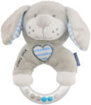 Baby Mix Csörgős plüss játék Baby Mix kutya kék