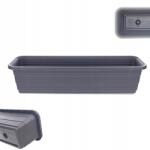 Kadax Erkélyláda Virágtartó 60cm Antracit Virágtartó Láda Kadax (K9976)