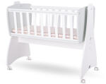 Lorelli First Dreams ringatható bölcső 105x55 - White / Milky Green New - aprotalpak