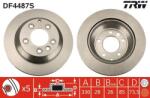 TRW féktárcsa TRW DF4487S for AUDI, VW, PORSCHE, SEAT, … (DF4487S)