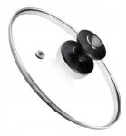 Kadax Üvegfedő 22 cm Serpenyő Fedő Univerzális Hőálló (K7878)