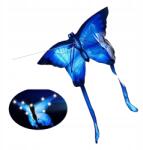  Sárkány XXL Pillangó Kék LED-es világító 150cm (KT01)