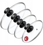 Kadax Üvegfedő Fedő Szett 20/24/26/28cm (K8402)