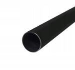 ESTAdeco Fekete cső, fém rúd karnisokhoz, matt fekete szín, átmérő 19 mm, 140 cm (rura fi19mm 140cm CZARNY MAT)