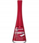 Bourjois 1 Seconde gél szilikon textúrájú körömlakk 11 Rouge In Style 9 ml