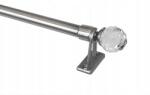 Imperia Deco Mini Függönyrúd Zazdrostka 120-200 Nikkel Crystal (MINI KARNISZ 120-200 NIKIEL CRYSTAL)