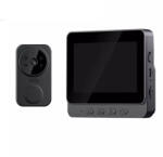 SilverHome Vezeték Nélküli 4, 3 Hüvelykes Videó Kaputelefon - 1080P HD, Infravörös Éjjellátással IP65