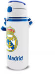  Real Madrid Emblem alumínium szívószálas kulacs akasztóval 600 ml (EWA00005RM) - oliviashop
