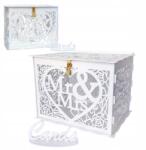  Kártyadoboz Borítékoknak, Ajándékkártyáknak Esküvői Fogadás (Pudelko Skrzynka Na Kartki Weselne Na Koperty)