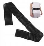  Állítható öv, hasi dialízis katéterhez, fekete, gumi (1411210219111)