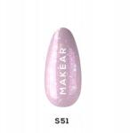 Makear S51 Hibrid lakk Makear „violet groovy'' 8 ml (5905600932810)