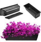 Kadax Erkélydoboz Virágtartó Állvány 59x19x14, 5 cm Erkély (K8041)