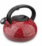 Tadar Piros vízforraló síppal Marble 2, 5 L (5903313433655)