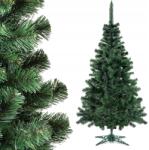 Kadax Mesterséges Karácsonyfa Élő 220 cm Fenyő Lucfenyő Sűrű Prémium Állvány (K9548)