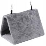  Madárkalitka Papagájoknak, Kanáriknak, Háromszög Alakú Hámok, Szürke (HAMAK DO KLATKA)