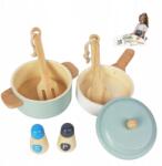  Gyerek Konyhai Kiegészítő Szett, Realisztikus Edények és Felszerelések (zabawki do odgrywania roli 59020031031440)
