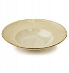 Mondex Paszta tányér stílusos bézs kerámia 30cm (5905771420093)