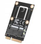 Adapter Átalakító Mini Pci-e Bluetooth Wifi Wlan Intel AX200/9260 Kártyához (2412200066311)