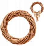 Kadax Fonott Koszorú 30 cm Fonott Vastag Ajtó Alap Dekoráció (K9145)