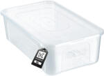 Kadax Tartály Rendszerező 5L Műanyag Játék Doboz Fedéllel Színtelen (K9488)