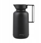 Vialli Design Lungo üvegbetétes termosz 1 L Fekete (9262)