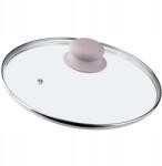 Kadax Üvegfedő 24 cm Serpenyő Fedő Univerzális Hőálló (K1932)