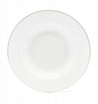 Tadar Porcelán tányér mély ebéd arany csíkos (T5903313404495)