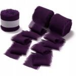  Chiffon Szalag Kézzel Tépett Lila 4CM 5M 3DB (3B)