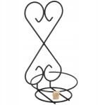 Kadax Falra Akasztható Virágágyás Fém Fali Loft Virág Növények Kaspók (K1398)