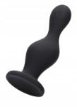 Shots Toys Wave Butt Plug - Black (8714273930712)